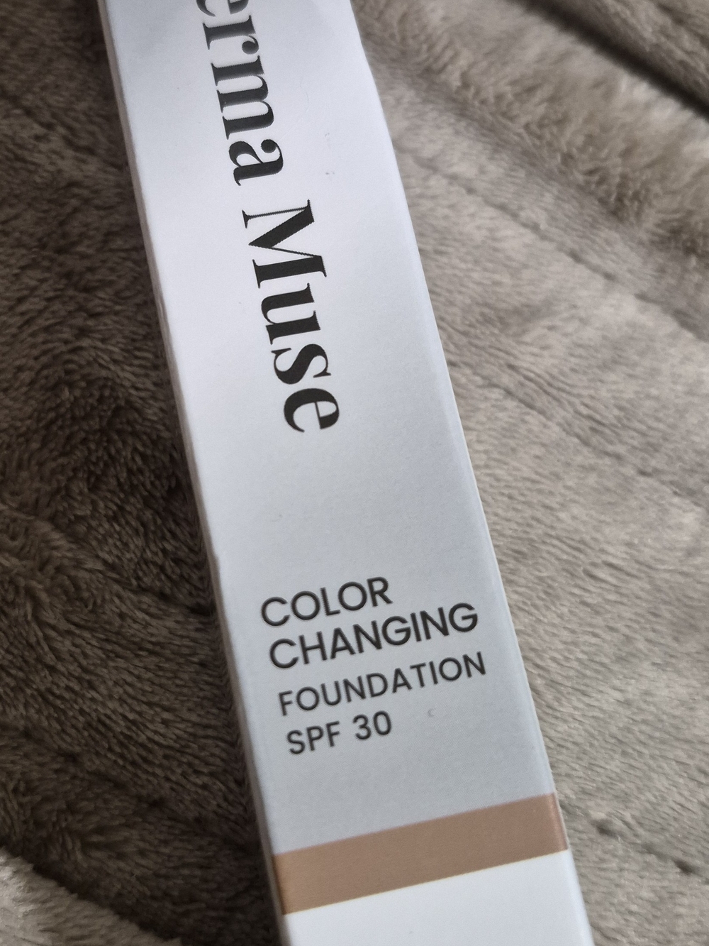 NEW/SEALED Derma Muse Color Changing Foundation SPF 30 - Nude